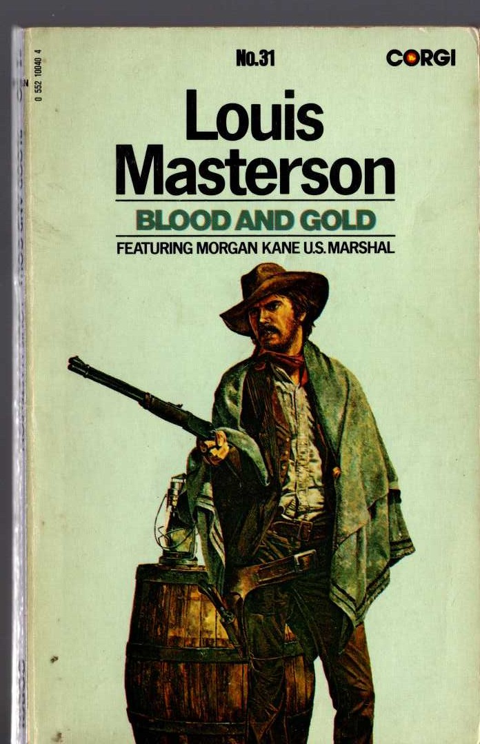 Louis Masterson  BLOOD AND GOLD front book cover image