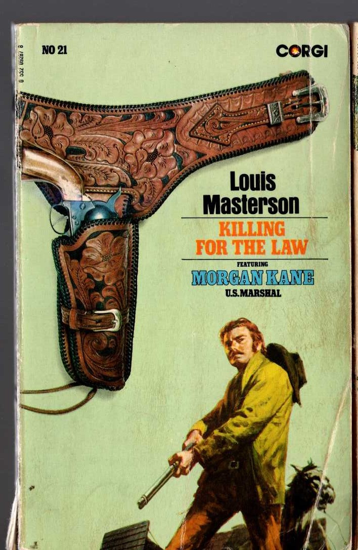 Louis Masterson  KILLING FOR THE LAW front book cover image