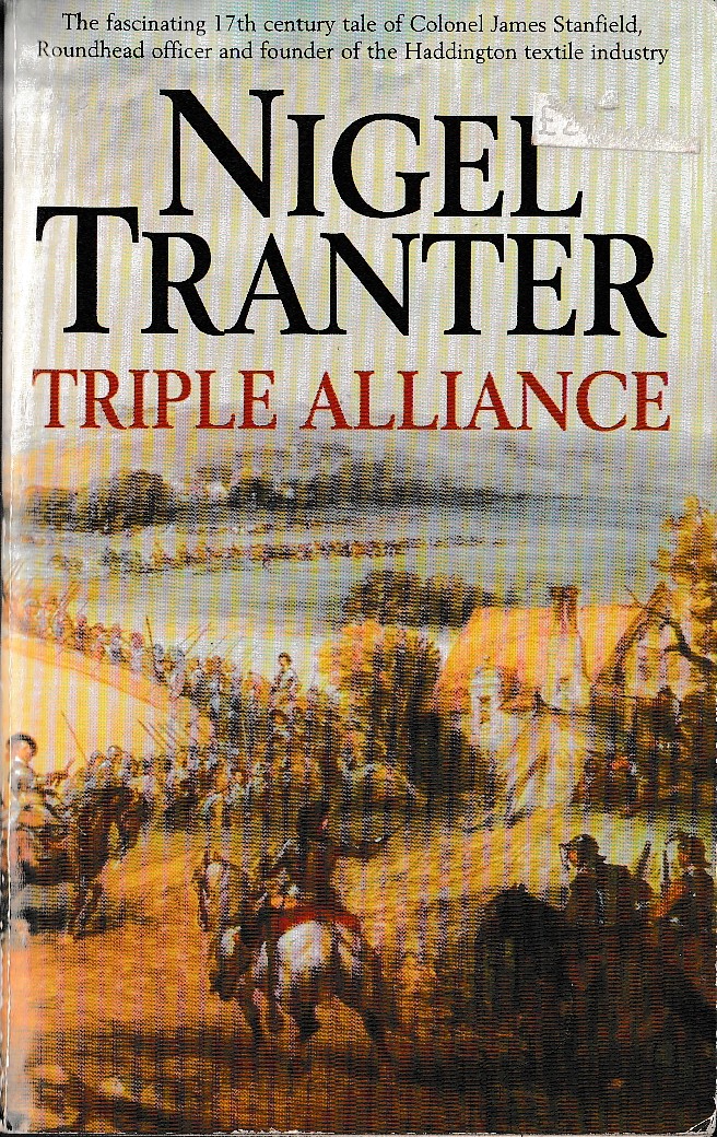 Nigel Tranter  TRIPLE ALLIANCE front book cover image