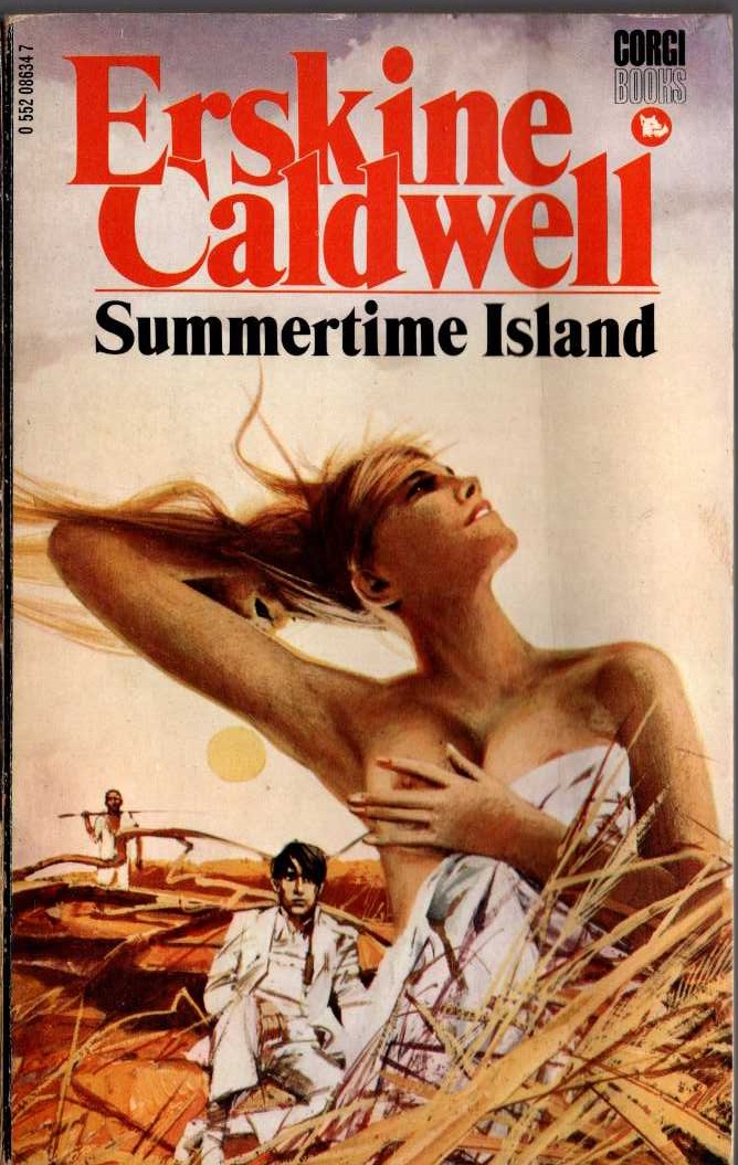 Erskine Caldwell  SUMMERTIME ISLAND front book cover image