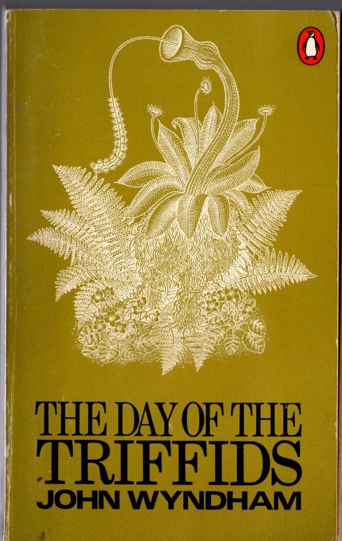 John Wyndham  THE DAY OF THE TRIFFIDS front book cover image