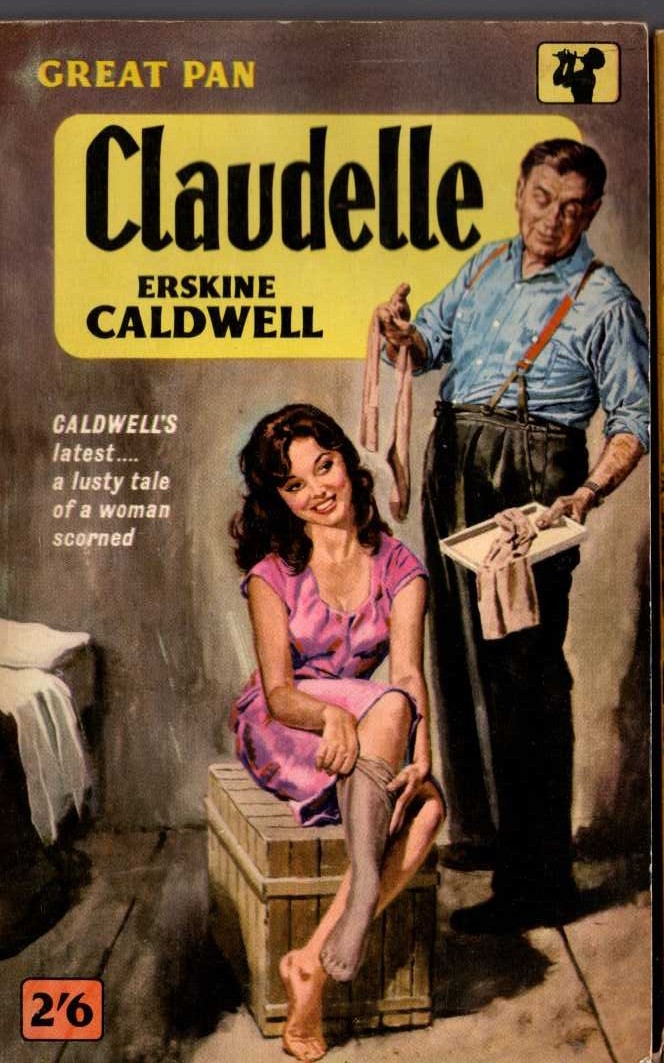 Erskine Caldwell  CLAUDELLE front book cover image