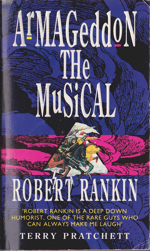 Robert Rankin  ARMAGEDDON THE MUSICAL front book cover image