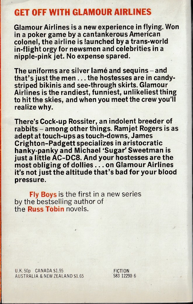 Stanley Morgan  THE FLY BOYS magnified rear book cover image