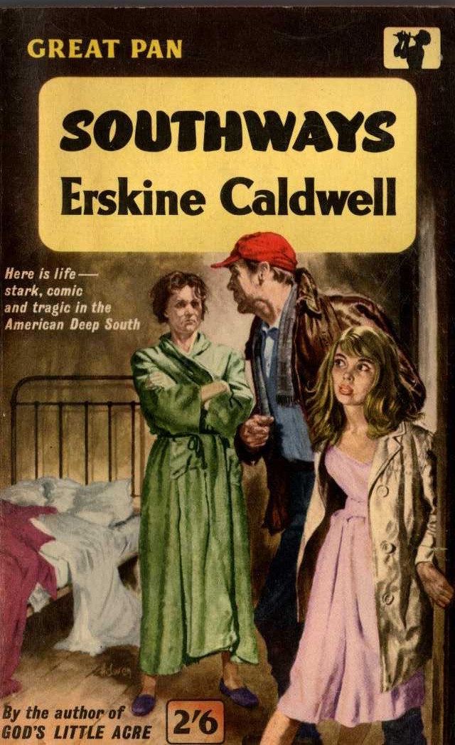 Erskine Caldwell  SOUTHWAYS front book cover image