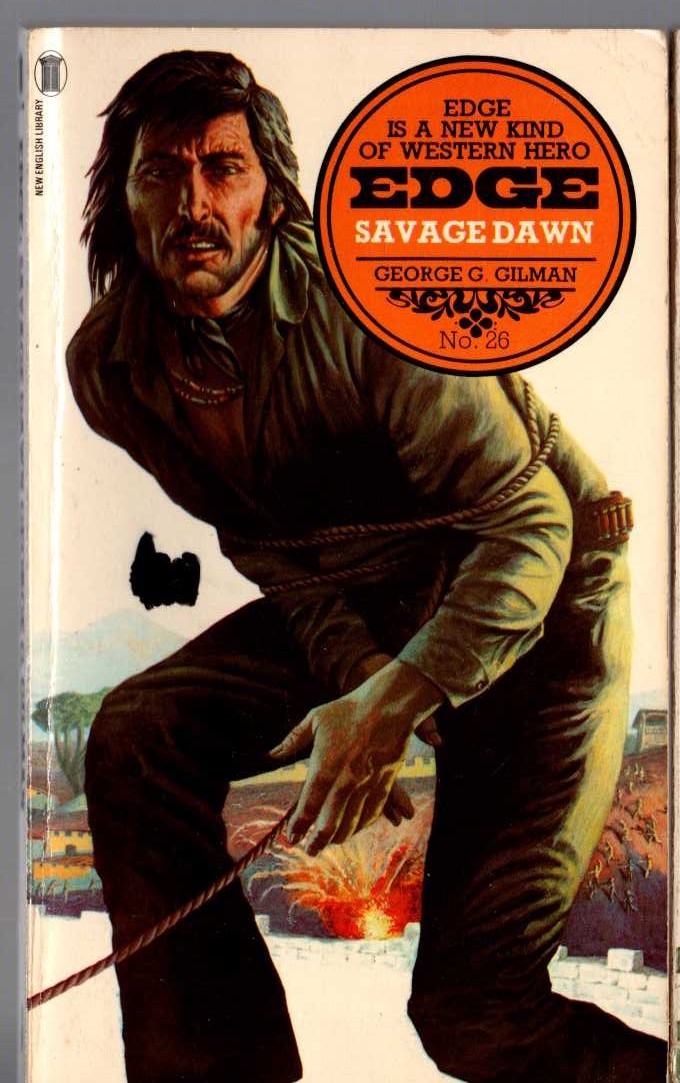 George G. Gilman  EDGE 26: SAVAGE DAWN front book cover image