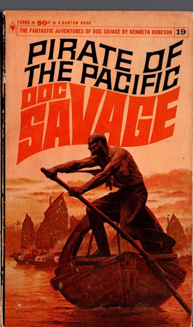Kenneth Robeson  DOC SAVAGE: PIRATE OF THE PACIFIC front book cover image