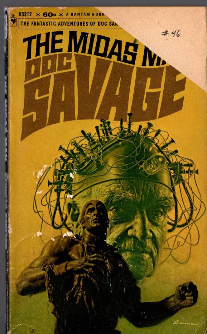 Kenneth Robeson  DOC SAVAGE: THE MIDAS MAN front book cover image