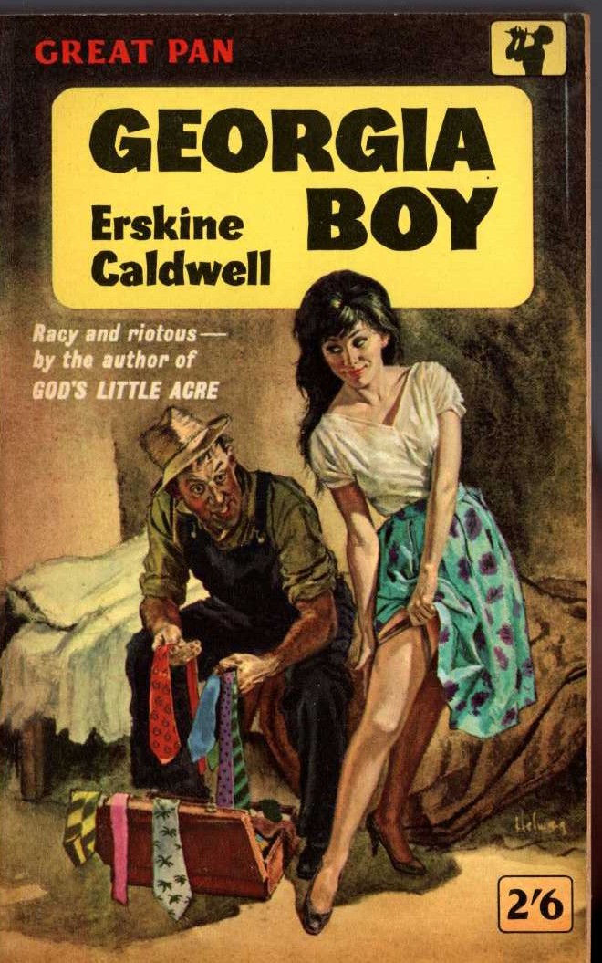 Erskine Caldwell  GEORGIA BOY front book cover image