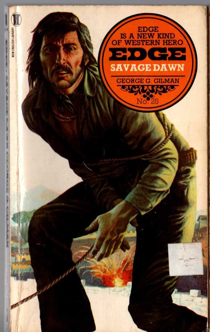 George G. Gilman  EDGE 26: SAVAGE DAWN front book cover image
