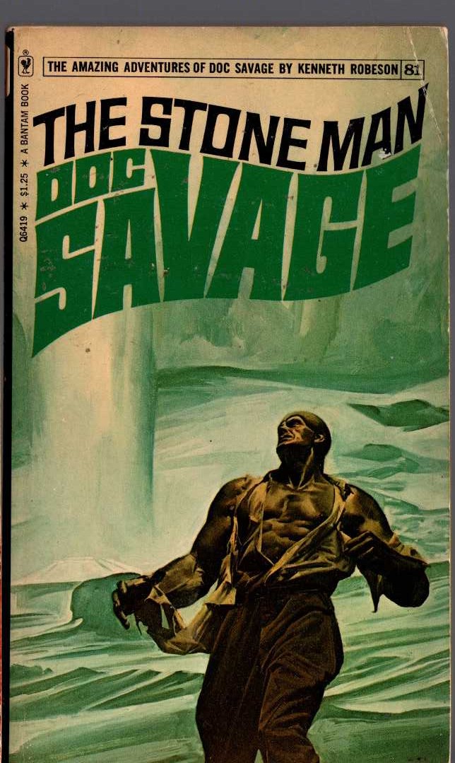 Kenneth Robeson  DOC SAVAGE: THE STONE MAN front book cover image