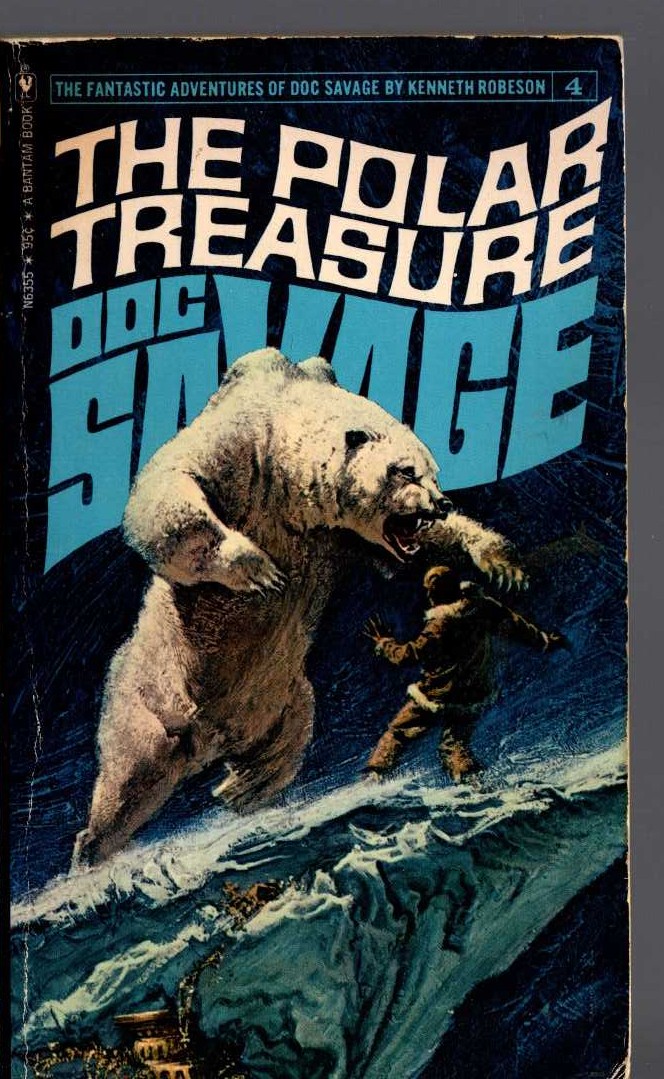Kenneth Robeson  DOC SAVAGE: THE POLAR TREASURE front book cover image