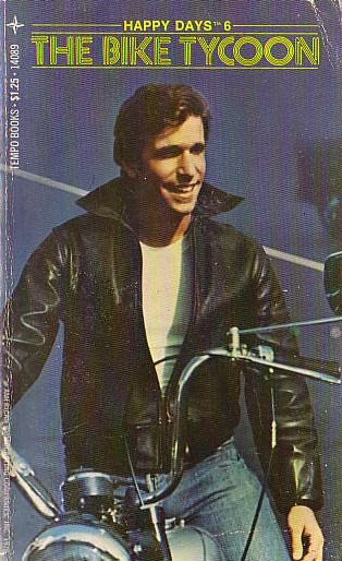 William Johnston  HAPPY DAYS #6: The Bike Tycoon front book cover image