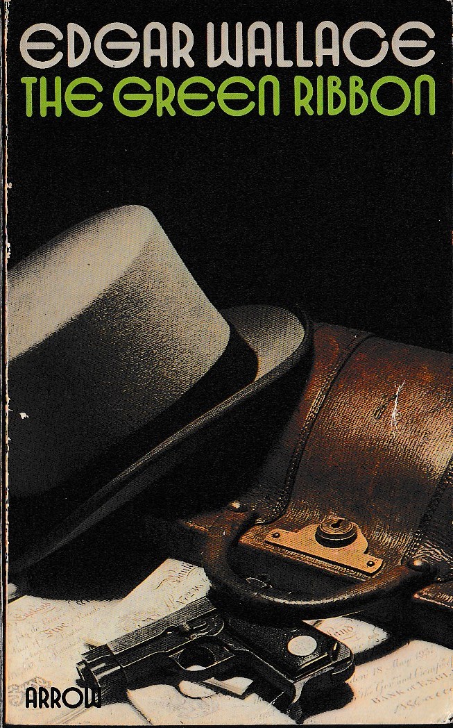 Edgar Wallace  THE GREEN RIBBON front book cover image