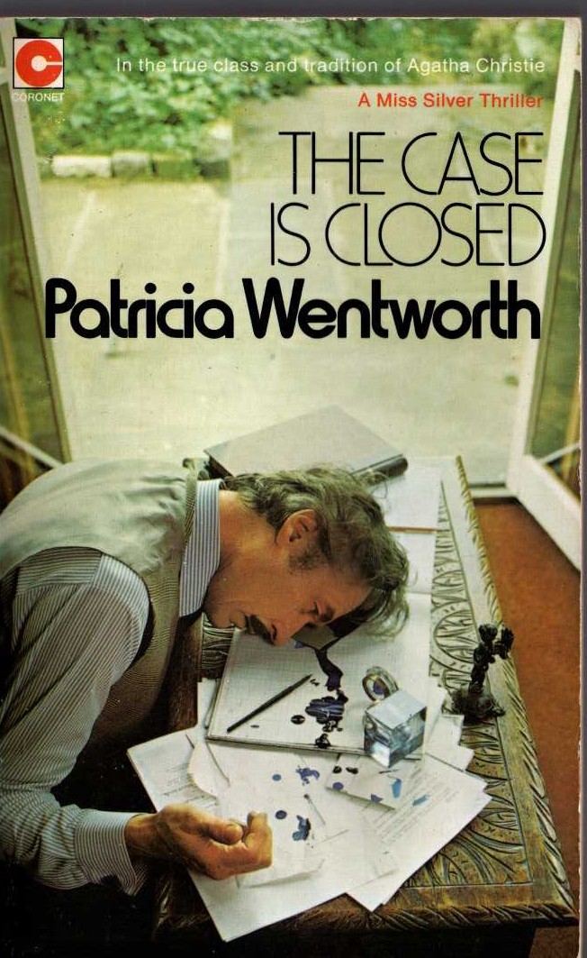 Patricia Wentworth  THE CASE IS CLOSED front book cover image
