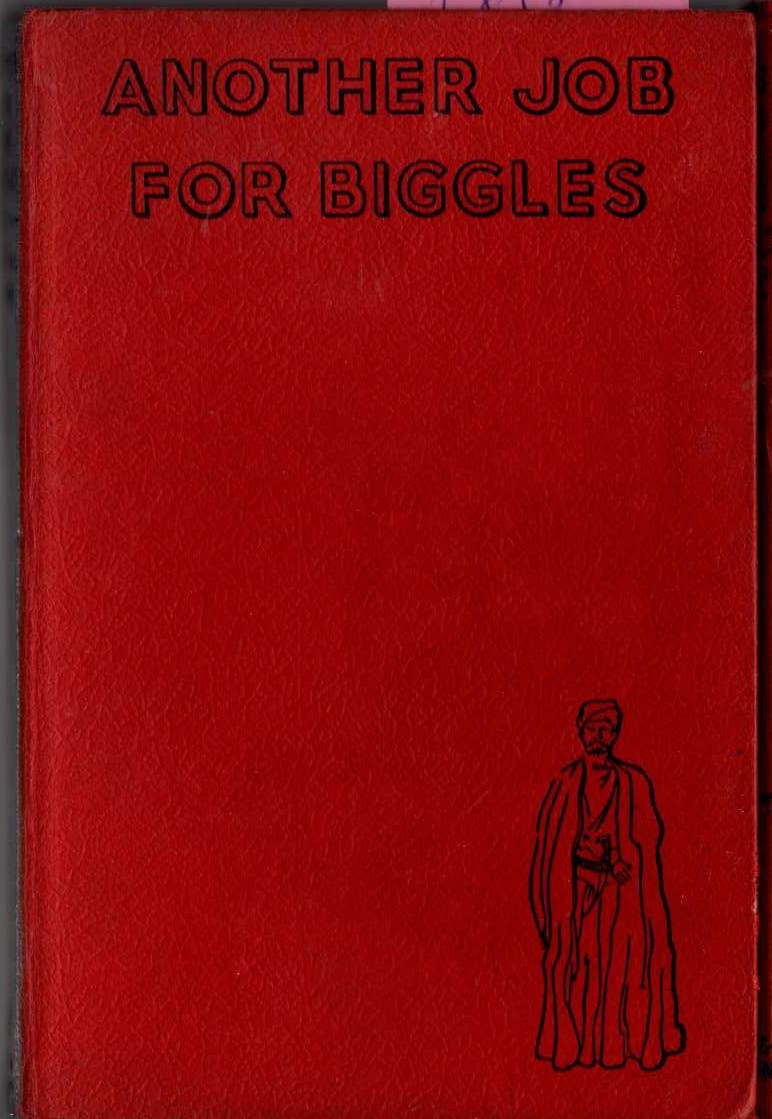 ANOTHER JOB FOR BIGGLES front book cover image