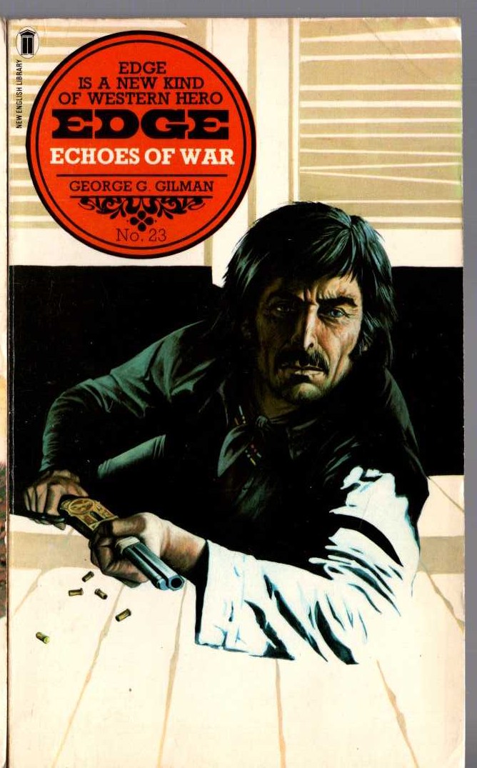 George G. Gilman  EDGE 23: ECHOES OF WAR front book cover image