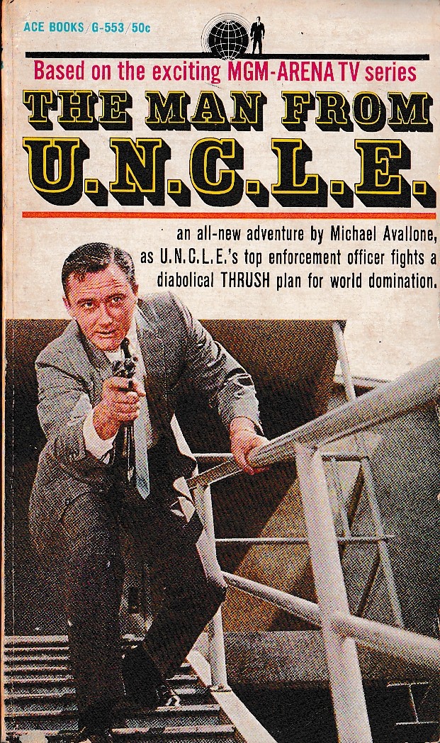 Michael Avallone  THE MAN FROM U.N.C.L.E. (No.1) front book cover image