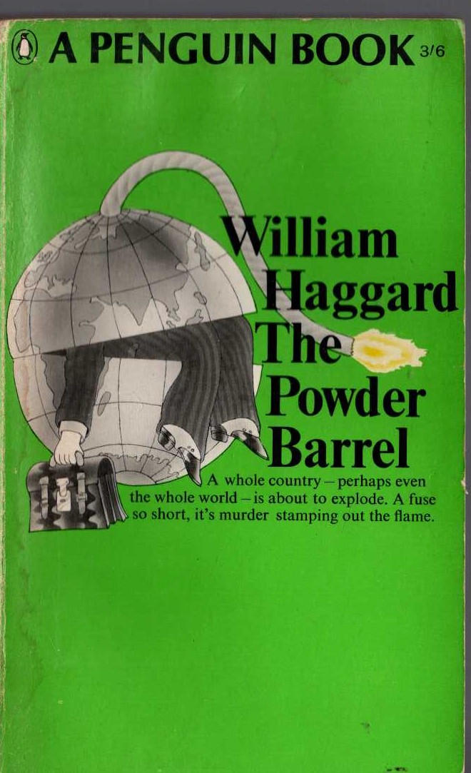 William Haggard  THE POWDER BARREL front book cover image