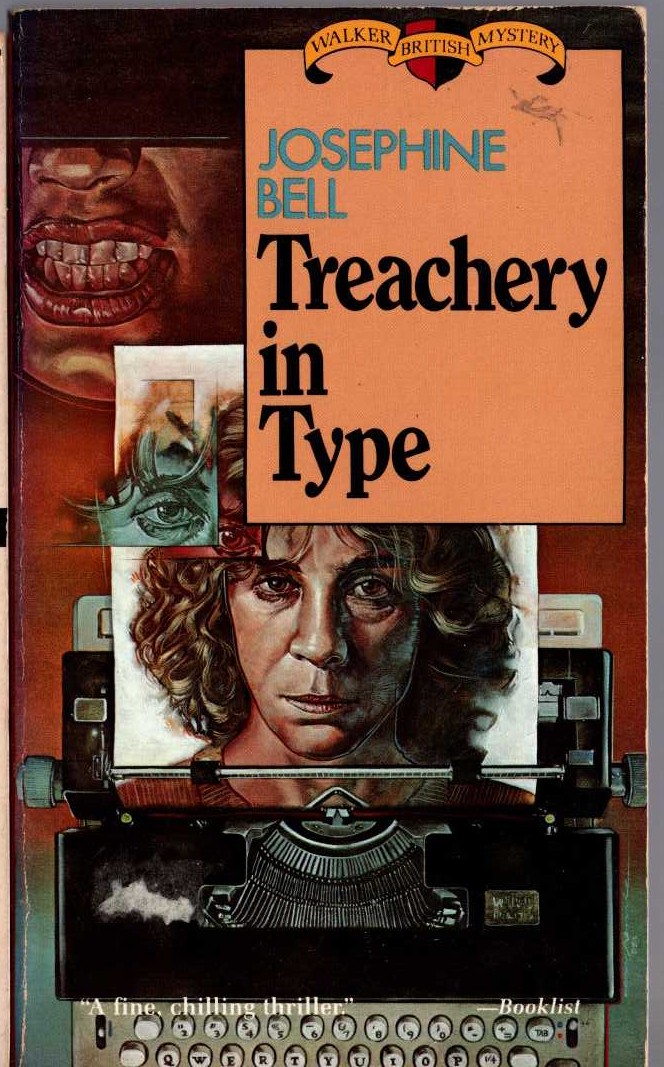 Josephine Bell  TREACHERY IN TYPE front book cover image