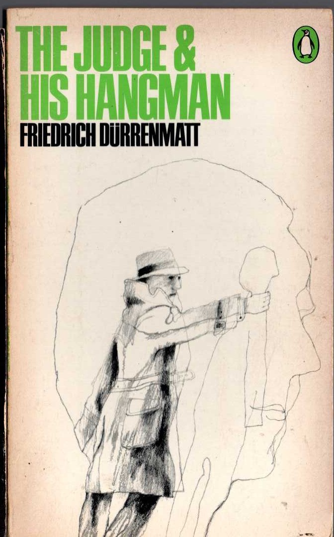 Friedrich Durrenmatt  THE JUDGE & HIS HANGMAN front book cover image