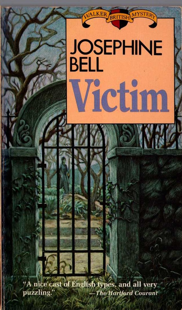 Josephine Bell  VICTIM front book cover image