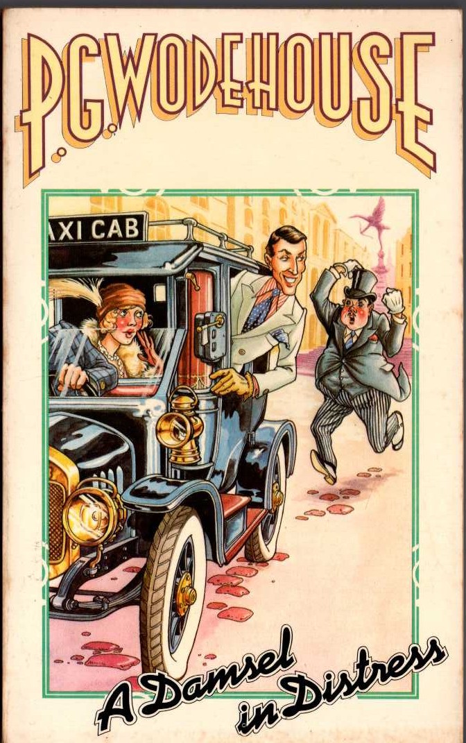 P.G. Wodehouse  A DAMSEL IN DISTRESS front book cover image