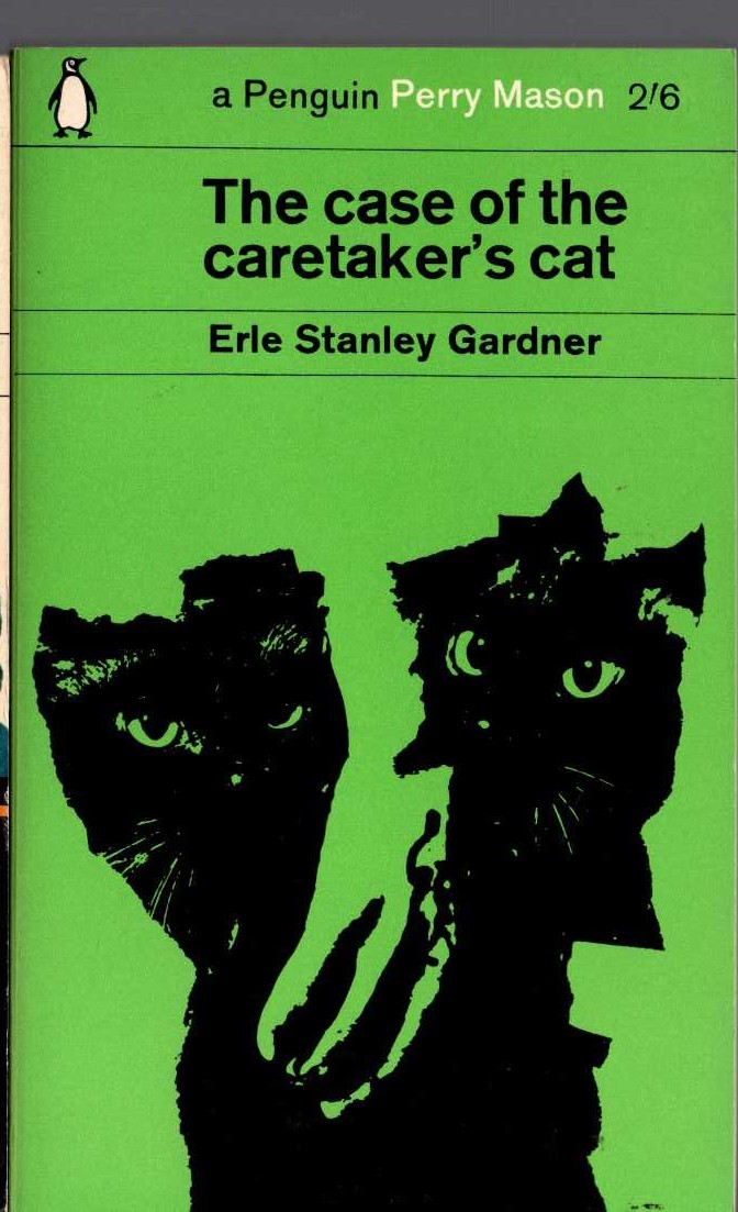 Erle Stanley Gardner  THE CASE OF THE CARETAKER'S CAT front book cover image