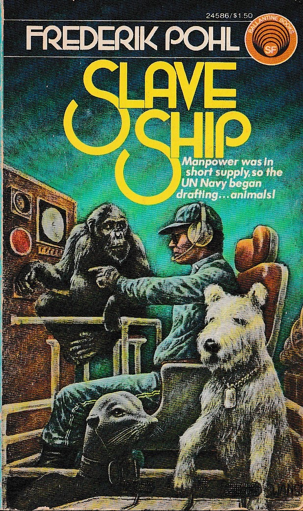 Frederik Pohl  SLAVE SHIP front book cover image