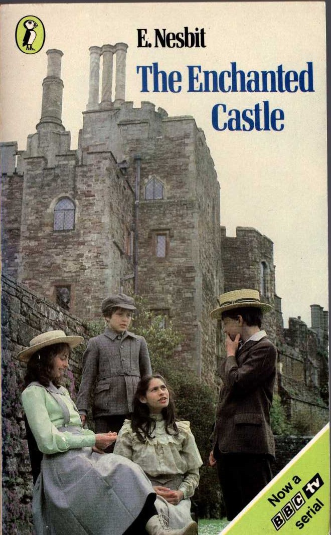 E. Nesbit  THE ENCHANTED CASTLE (BBC TV tie-in) front book cover image