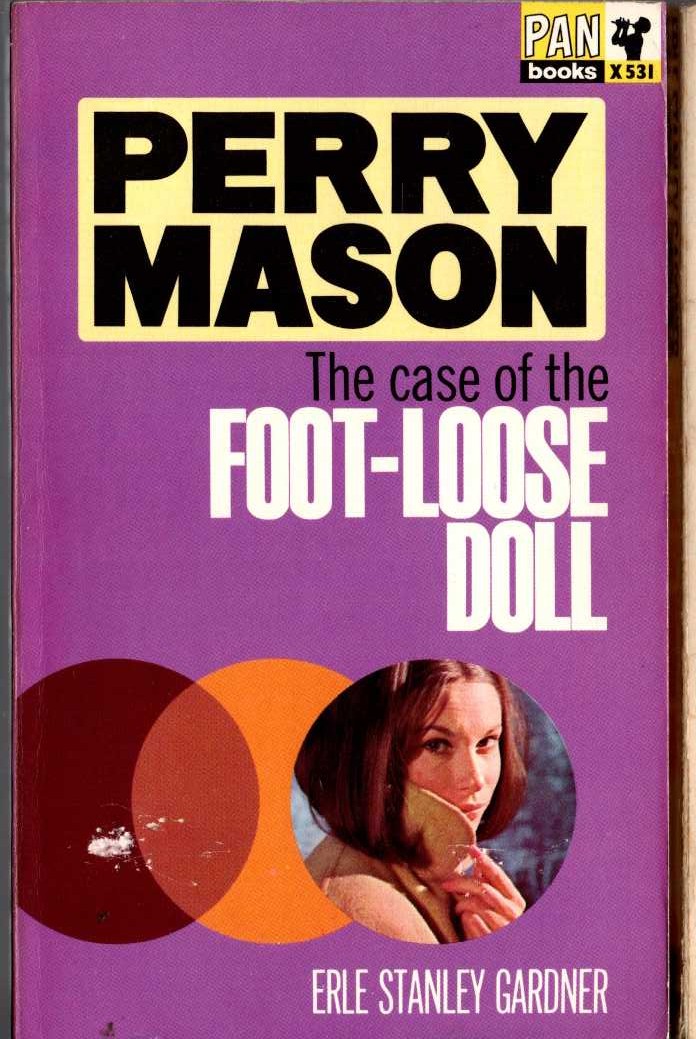 Erle Stanley Gardner  THE CASE OF THE FOOT-LOOSE DOLL front book cover image