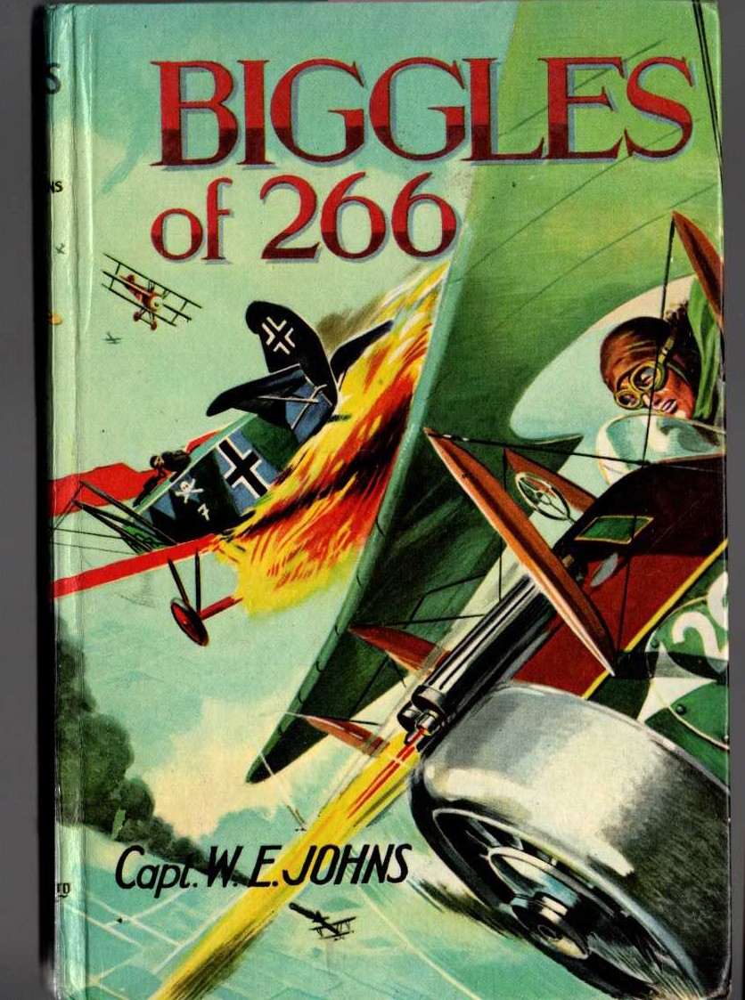 BIGGLES OF 266 front book cover image