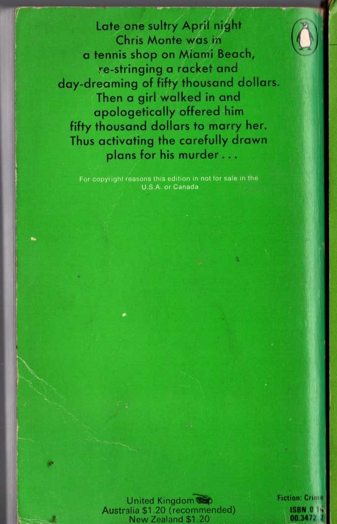 Stanley Ellin  THE VALENTINE ESTATE magnified rear book cover image