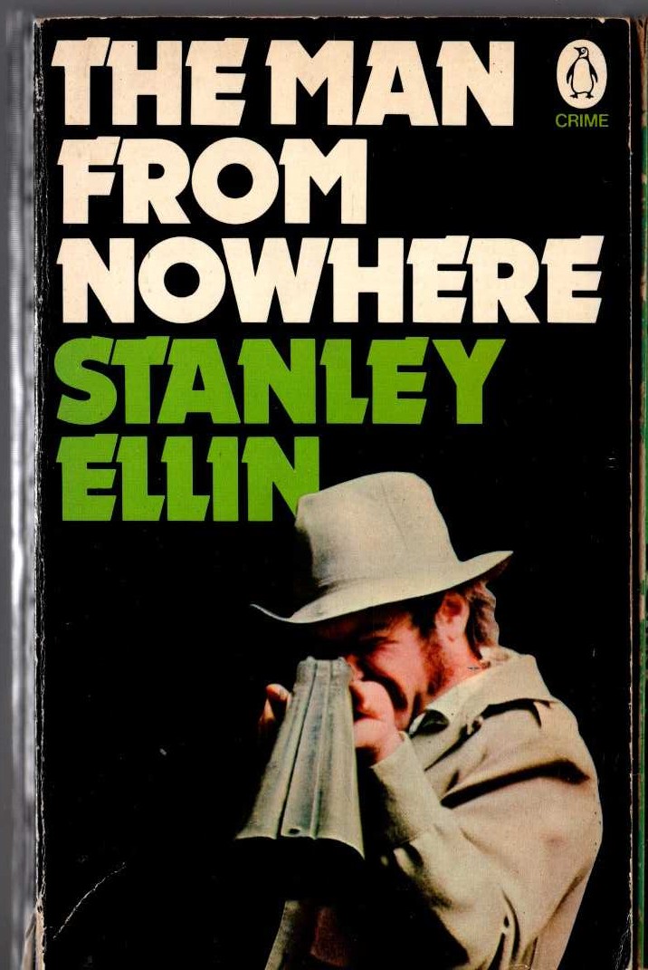 Stanley Ellin  THE MAN FROM NOWHERE front book cover image