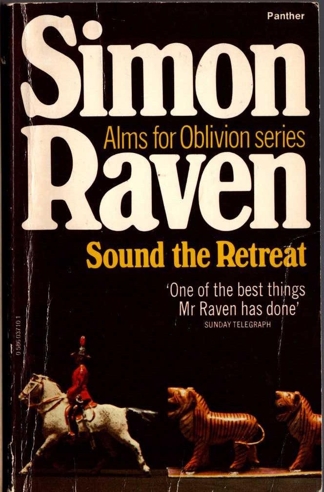 Simon Raven  SOUND THE RETREAT front book cover image