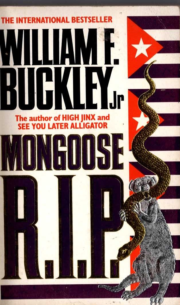 William F. Buckley  MONGOOSE R.I.P. front book cover image