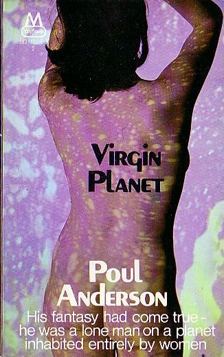 Poul Anderson  VIRGIN PLANET front book cover image