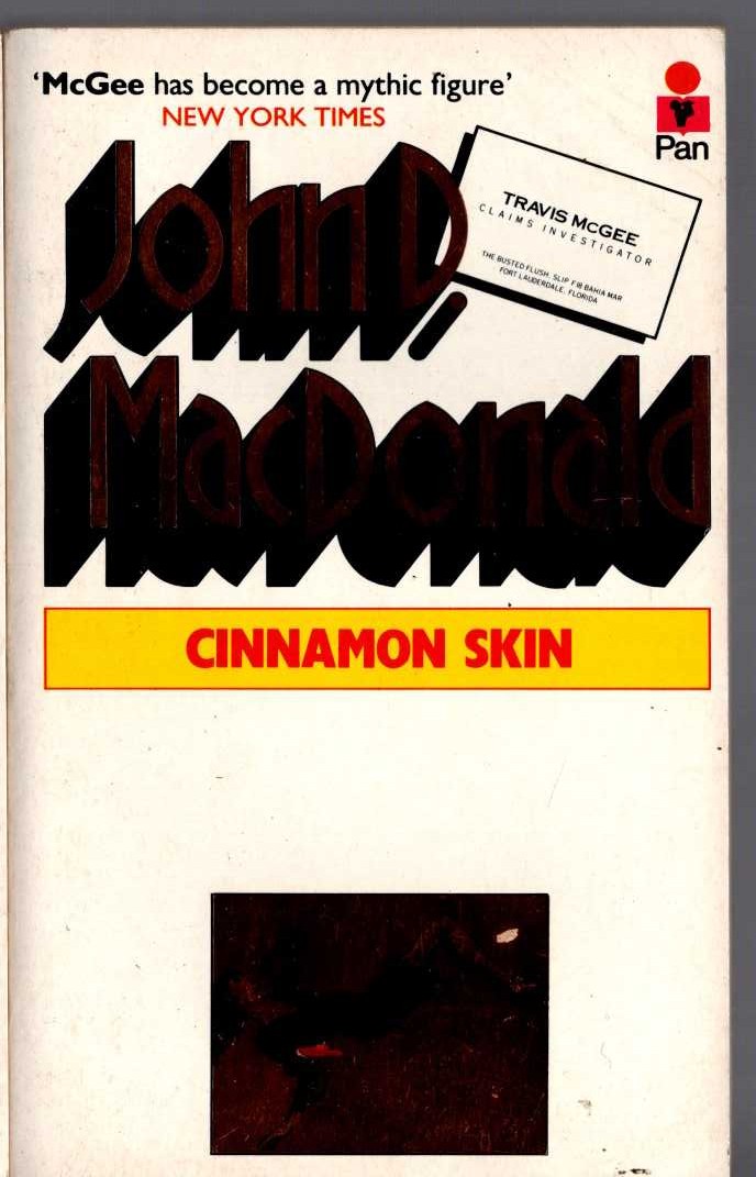 John D. MacDonald  CINNAMON SKIN front book cover image