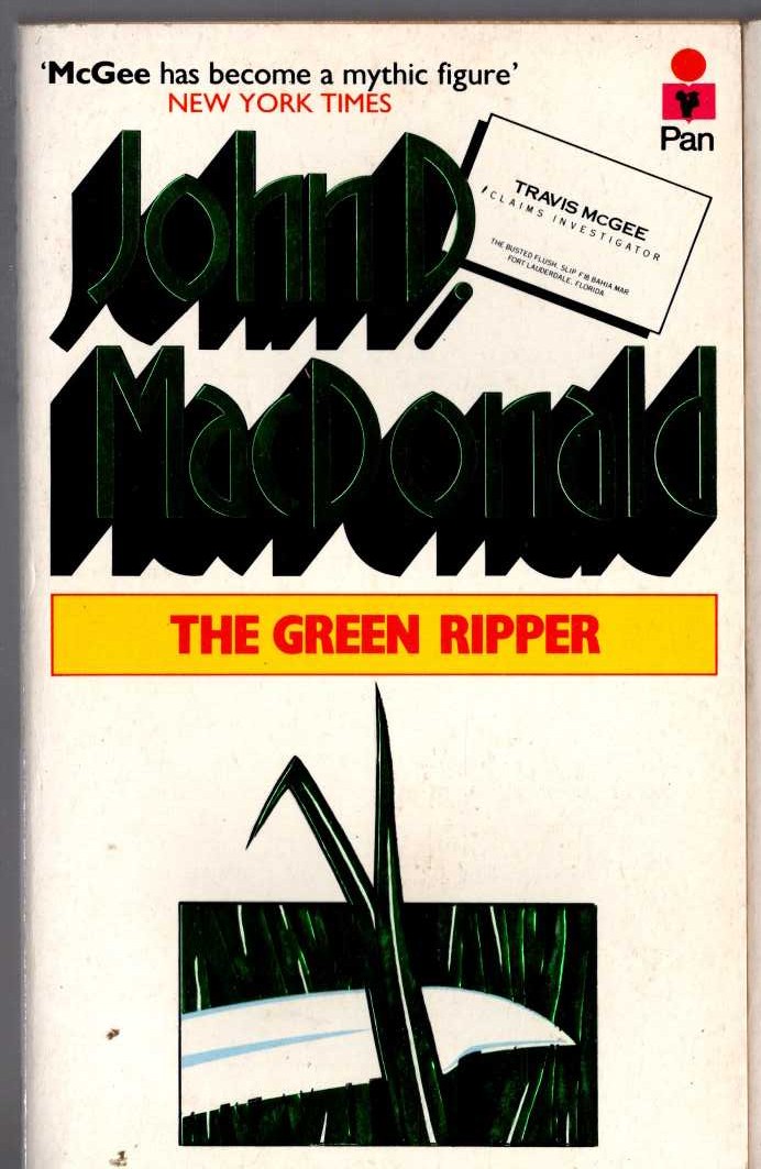 John D. MacDonald  THE GREEN RIPPER front book cover image