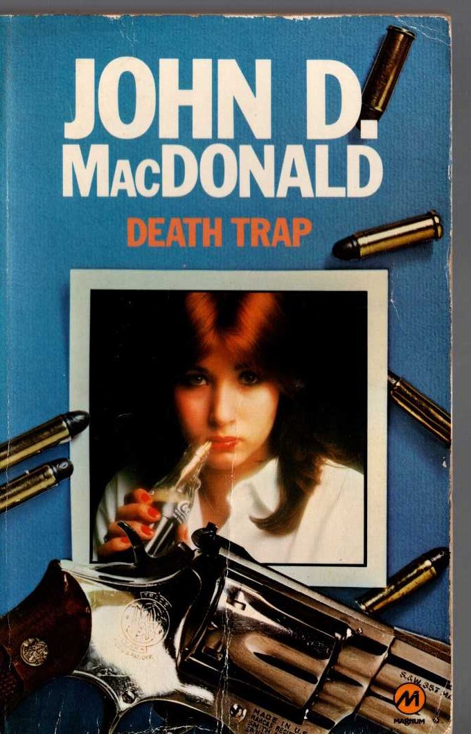 John D. MacDonald  DEATH TRAP front book cover image