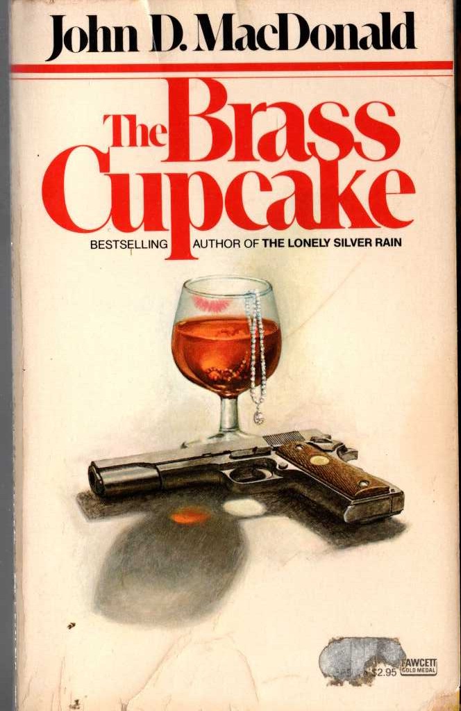 John D. MacDonald  THE BRASS CUPCAKE front book cover image