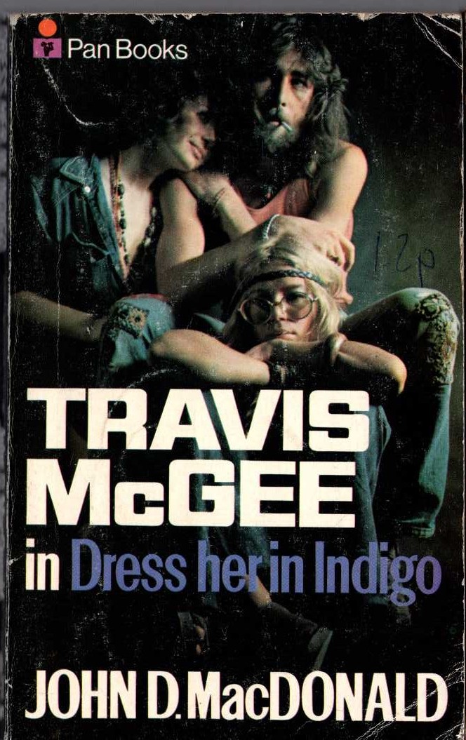 John D. MacDonald  DRESS HER IN INDIGO front book cover image