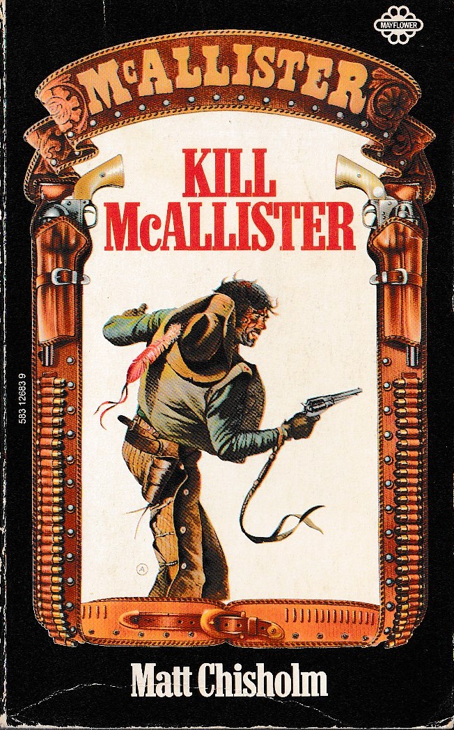 Matt Chisholm  KILL McALLISTER front book cover image