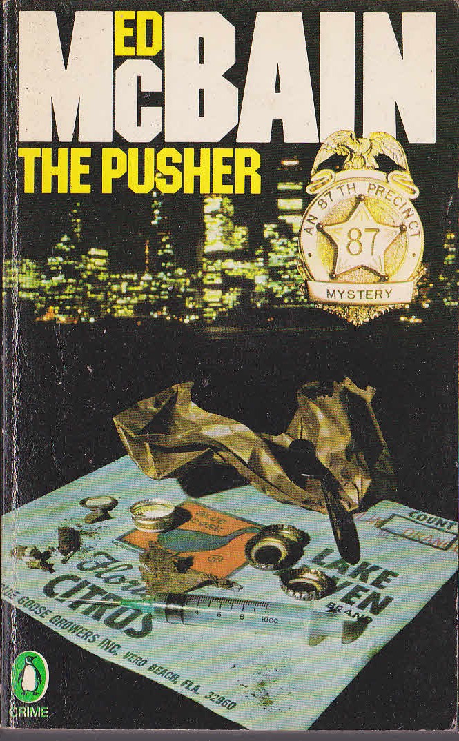 Ed McBain  THE PUSHER front book cover image