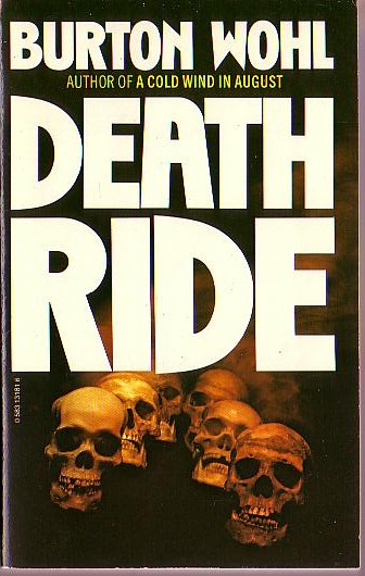 Burton Wohl  DEATH RIDE front book cover image