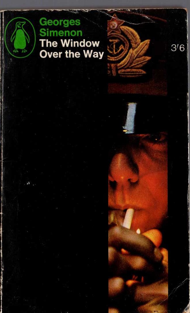Georges Simenon  THE WINDOW OVER THE WAY front book cover image