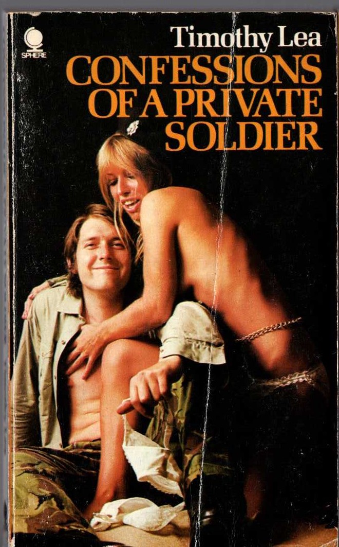 Timothy Lea  CONFESSIONS OF A PRIVATE SOLDIER front book cover image