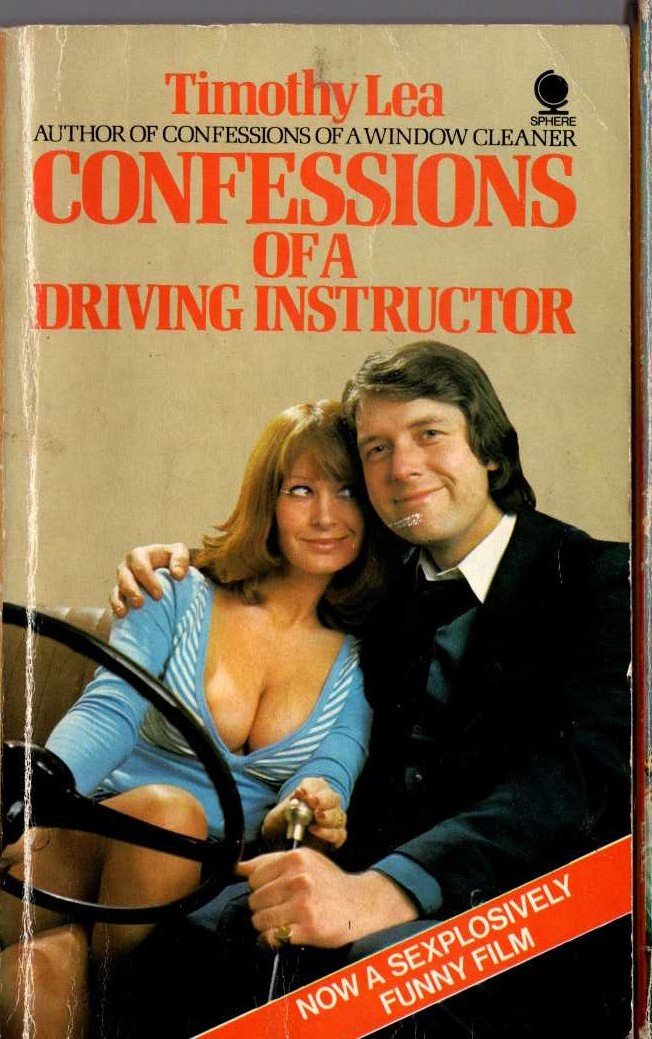 Timothy Lea  CONFESSIONS OF A DRIVING INSTRUCTOR front book cover image