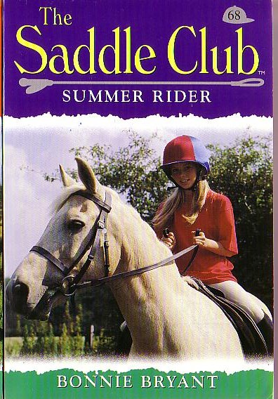 Bonnie Bryant  THE SADDLE CLUB 68: Summer Ride front book cover image