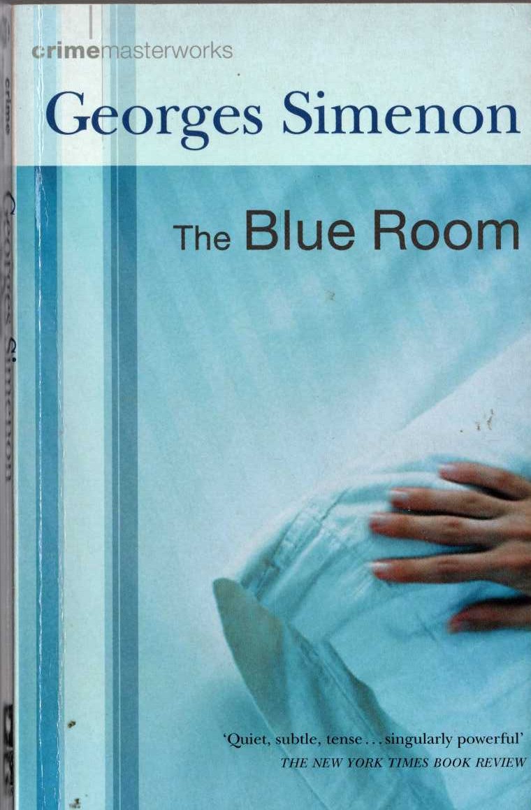 Georges Simenon  THE BLUE ROOM front book cover image